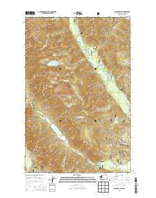Schaefer Lake Washington Current topographic map, 1:24000 scale, 7.5 X 7.5 Minute, Year 2014