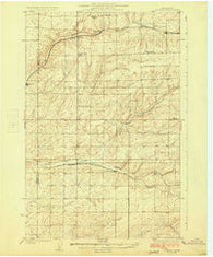 Schrag Washington Historical topographic map, 1:62500 scale, 15 X 15 Minute, Year 1925