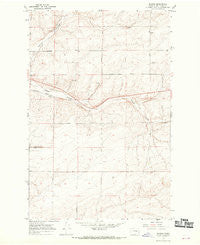 Schrag Washington Historical topographic map, 1:24000 scale, 7.5 X 7.5 Minute, Year 1967