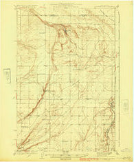 Scooteney Lake Washington Historical topographic map, 1:62500 scale, 15 X 15 Minute, Year 1925