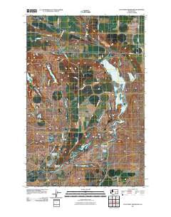 Scooteney Reservoir Washington Historical topographic map, 1:24000 scale, 7.5 X 7.5 Minute, Year 2011