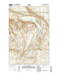 Scooteney Reservoir Washington Current topographic map, 1:24000 scale, 7.5 X 7.5 Minute, Year 2013