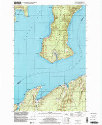 Seabeck Washington Historical topographic map, 1:24000 scale, 7.5 X 7.5 Minute, Year 1997