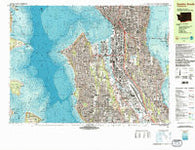 Seattle South Washington Historical topographic map, 1:25000 scale, 7.5 X 15 Minute, Year 1983