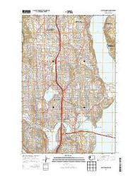 Seattle North Washington Current topographic map, 1:24000 scale, 7.5 X 7.5 Minute, Year 2014