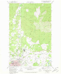Sedro-Woolley North Washington Historical topographic map, 1:24000 scale, 7.5 X 7.5 Minute, Year 1981