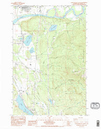 Sedro-Woolley South Washington Historical topographic map, 1:24000 scale, 7.5 X 7.5 Minute, Year 1985
