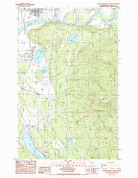 Sedro-Woolley South Washington Historical topographic map, 1:24000 scale, 7.5 X 7.5 Minute, Year 1985