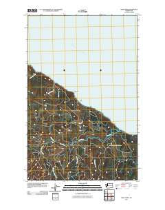 Sekiu River Washington Historical topographic map, 1:24000 scale, 7.5 X 7.5 Minute, Year 2011