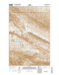 Selah Springs Washington Current topographic map, 1:24000 scale, 7.5 X 7.5 Minute, Year 2013