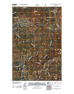 Seventeenmile Mountain Washington Historical topographic map, 1:24000 scale, 7.5 X 7.5 Minute, Year 2011