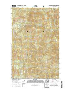 Seventeenmile Mountain Washington Current topographic map, 1:24000 scale, 7.5 X 7.5 Minute, Year 2014