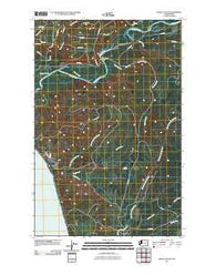 Shale Slough Washington Historical topographic map, 1:24000 scale, 7.5 X 7.5 Minute, Year 2011