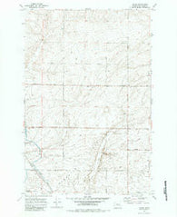 Shano Washington Historical topographic map, 1:24000 scale, 7.5 X 7.5 Minute, Year 1970