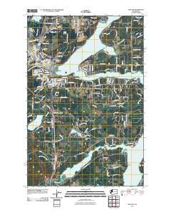 Shelton Washington Historical topographic map, 1:24000 scale, 7.5 X 7.5 Minute, Year 2011