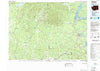 Shelton Washington Historical topographic map, 1:100000 scale, 30 X 60 Minute, Year 1988