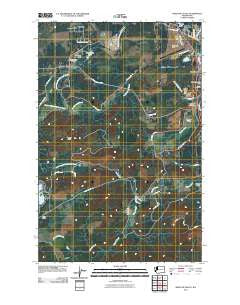 Shelton Valley Washington Historical topographic map, 1:24000 scale, 7.5 X 7.5 Minute, Year 2011