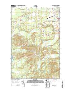 Shelton Valley Washington Current topographic map, 1:24000 scale, 7.5 X 7.5 Minute, Year 2014