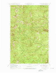 Sherman Peak Washington Historical topographic map, 1:62500 scale, 15 X 15 Minute, Year 1948