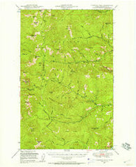 Sherman Peak Washington Historical topographic map, 1:62500 scale, 15 X 15 Minute, Year 1948