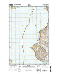 Shilshole Bay Washington Current topographic map, 1:24000 scale, 7.5 X 7.5 Minute, Year 2014