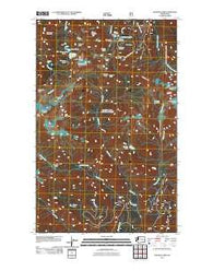 Shuksan Arm Washington Historical topographic map, 1:24000 scale, 7.5 X 7.5 Minute, Year 2011