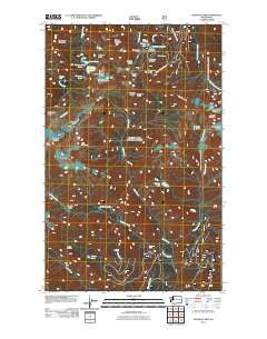 Shuksan Arm Washington Historical topographic map, 1:24000 scale, 7.5 X 7.5 Minute, Year 2011