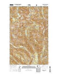 Shuksan Arm Washington Current topographic map, 1:24000 scale, 7.5 X 7.5 Minute, Year 2014