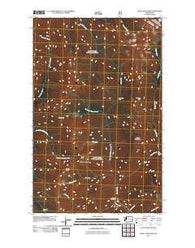 Shull Mountain Washington Historical topographic map, 1:24000 scale, 7.5 X 7.5 Minute, Year 2011