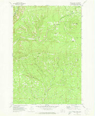 Signal Peak Washington Historical topographic map, 1:24000 scale, 7.5 X 7.5 Minute, Year 1970