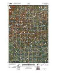 Signal Peak Washington Historical topographic map, 1:24000 scale, 7.5 X 7.5 Minute, Year 2011