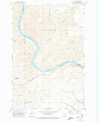 Silcott Washington Historical topographic map, 1:24000 scale, 7.5 X 7.5 Minute, Year 1971