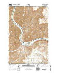 Silcott Island Washington Current topographic map, 1:24000 scale, 7.5 X 7.5 Minute, Year 2014