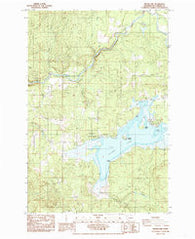 Silver Lake Washington Historical topographic map, 1:24000 scale, 7.5 X 7.5 Minute, Year 1985