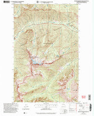 Silver Star Mountain Washington Historical topographic map, 1:24000 scale, 7.5 X 7.5 Minute, Year 2002