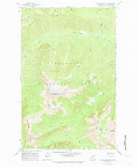 Silver Star Mtn. Washington Historical topographic map, 1:24000 scale, 7.5 X 7.5 Minute, Year 1963