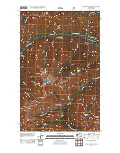 Silver Star Mountain Washington Historical topographic map, 1:24000 scale, 7.5 X 7.5 Minute, Year 2011