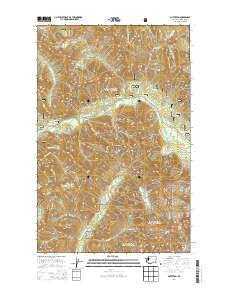 Silverton Washington Current topographic map, 1:24000 scale, 7.5 X 7.5 Minute, Year 2014