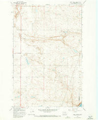 Sims Corner Washington Historical topographic map, 1:24000 scale, 7.5 X 7.5 Minute, Year 1968