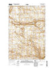 Sims Corner Washington Current topographic map, 1:24000 scale, 7.5 X 7.5 Minute, Year 2014