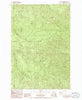Siouxon Peak Washington Historical topographic map, 1:24000 scale, 7.5 X 7.5 Minute, Year 1986