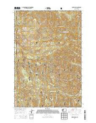 Siouxon Peak Washington Current topographic map, 1:24000 scale, 7.5 X 7.5 Minute, Year 2014