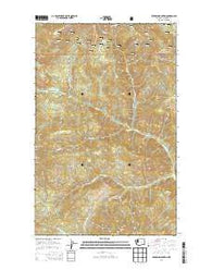 Sitdown Mountain Washington Current topographic map, 1:24000 scale, 7.5 X 7.5 Minute, Year 2014