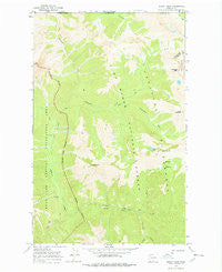 Skagit Peak Washington Historical topographic map, 1:24000 scale, 7.5 X 7.5 Minute, Year 1969