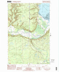Skokomish Valley Washington Historical topographic map, 1:24000 scale, 7.5 X 7.5 Minute, Year 1986