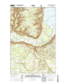 Skokomish Valley Washington Current topographic map, 1:24000 scale, 7.5 X 7.5 Minute, Year 2014