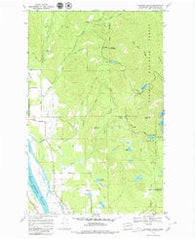 Skookum Creek Washington Historical topographic map, 1:24000 scale, 7.5 X 7.5 Minute, Year 1968