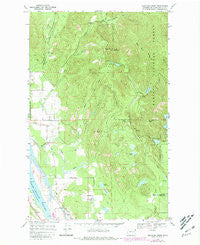 Skookum Creek Washington Historical topographic map, 1:24000 scale, 7.5 X 7.5 Minute, Year 1968