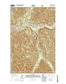 Skykomish Washington Current topographic map, 1:24000 scale, 7.5 X 7.5 Minute, Year 2014