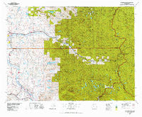 Skykomish River Washington Historical topographic map, 1:100000 scale, 30 X 60 Minute, Year 1975